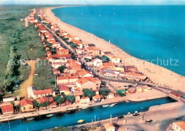 Carnon Plage Vue generale aerienne