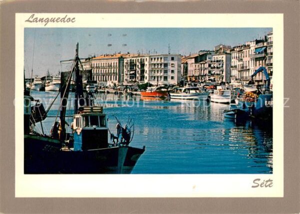 Sete Cette Quai de la Marine