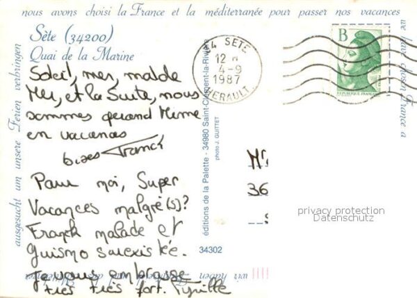 Sete Cette Quai de la Marine – Bild 2