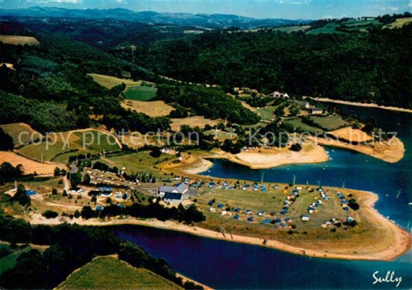 Pleaux Camps du Longayrou St Christophe Vue ae
