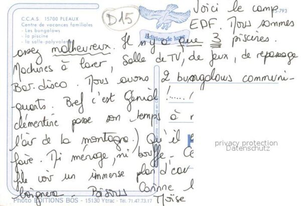 Pleaux Les bungalows la piscine la salle polyv – Bild 2