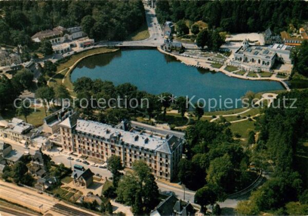 Bagnoles-de-l Orne Station Thermale Vue generale aerienne