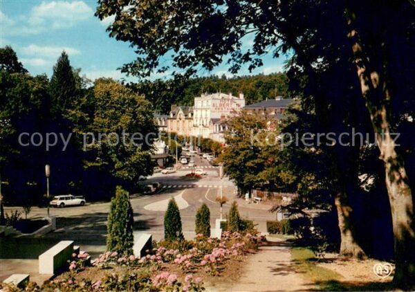 Bagnoles-de-l Orne Station Thermale Les jardins fleuris et