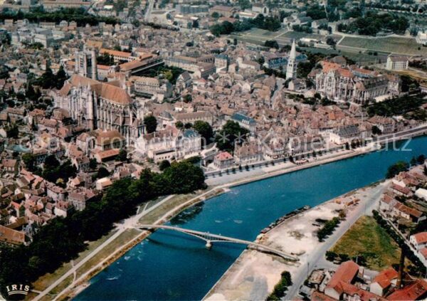 Auxerre Vue aerienne