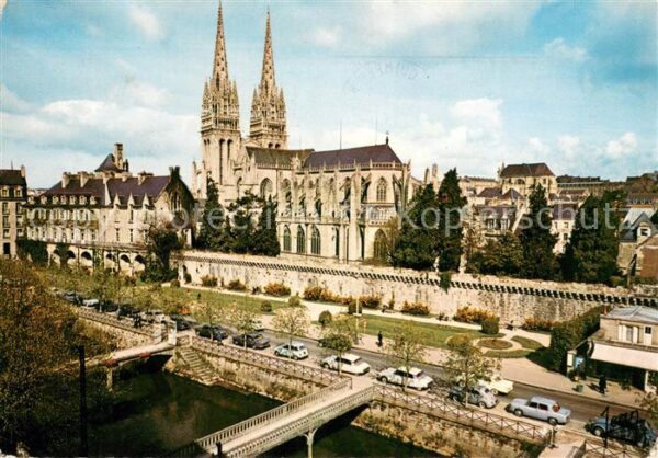 Quimper Les Ponts sur l’Odet les Remparts et la