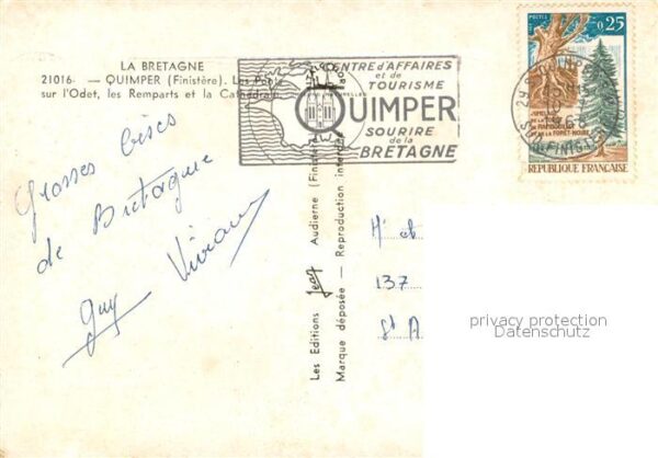 Quimper Les Ponts sur l’Odet les Remparts et la – Bild 2