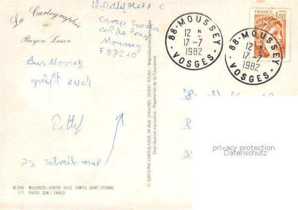 Mulhouse Muehlhausen Centre Ville Temple Saint Etienne – Bild 2