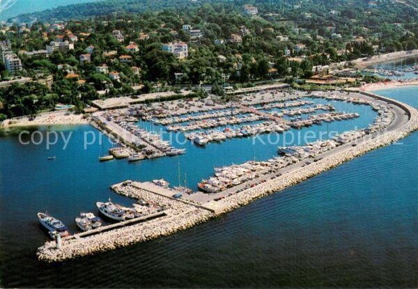 Juan-les-Pins Antibes 06 Port Gallice Fliegeraufnahme