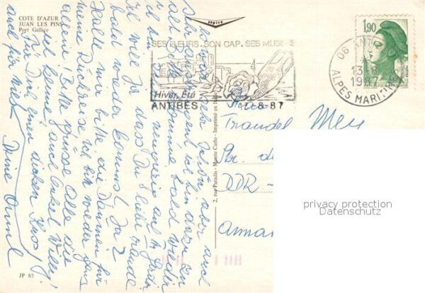 Juan-les-Pins Antibes 06 Port Gallice Fliegeraufnahme – Bild 2