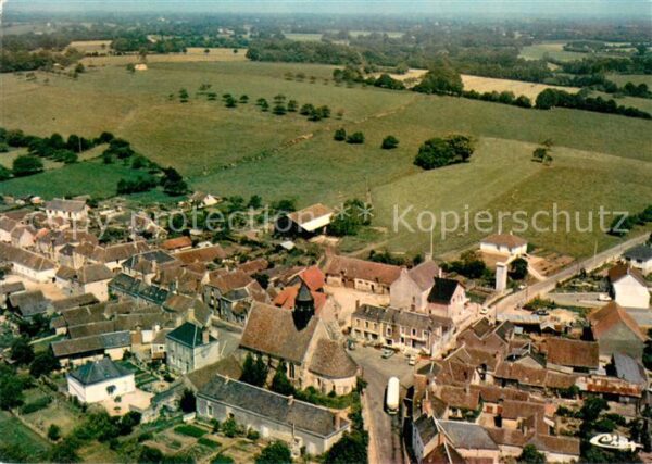 Saint-Aubin-des-Coudrais Vue aerienne