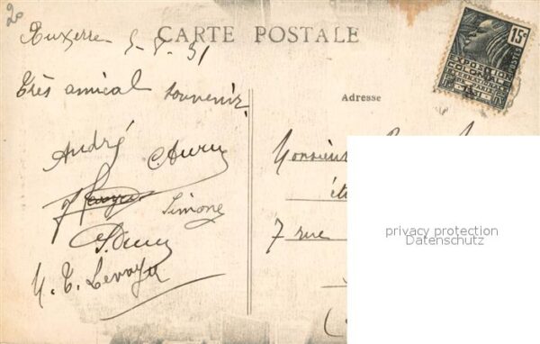 Auxerre Eglise St Germain et vieille Maison – Bild 2