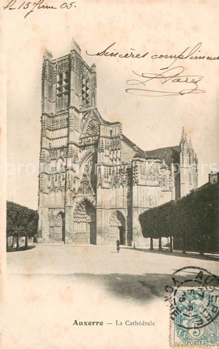 Auxerre Le Cathedrale
