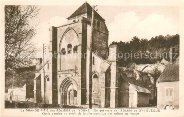 Gy-l Eveque Ce qui reste da l’Eglise Carte vendue a