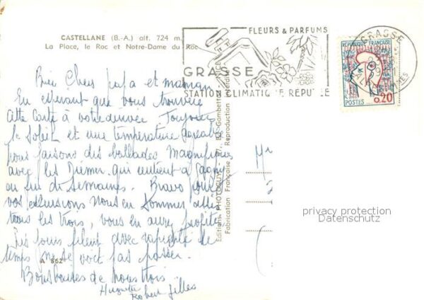 Castellane La Place le Roc et Notre Dame du Roc – Bild 2