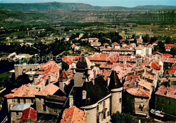 Aubenas Le Chateau d’Aubenas Vue aerienne