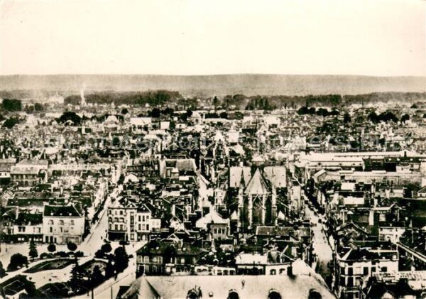 Troyes Aube Vue generale aerienne
