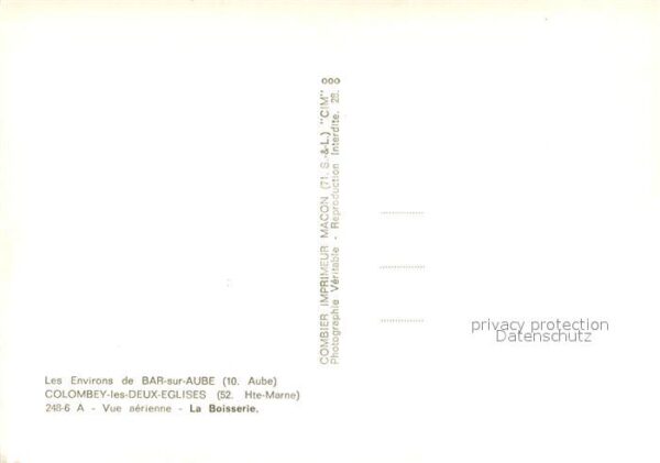 Bar-sur-Aube Colombey les Deux Eglises Vue aerienne – Bild 2