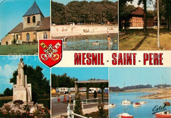 Mesnil-Saint-Pere et le lac de la Foret d’Orient Eglise d