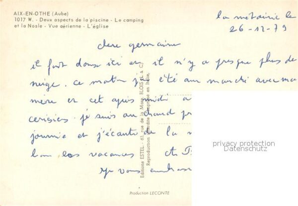 Aix-en-Othe Deux aspects de la piscine Le camping e – Bild 2
