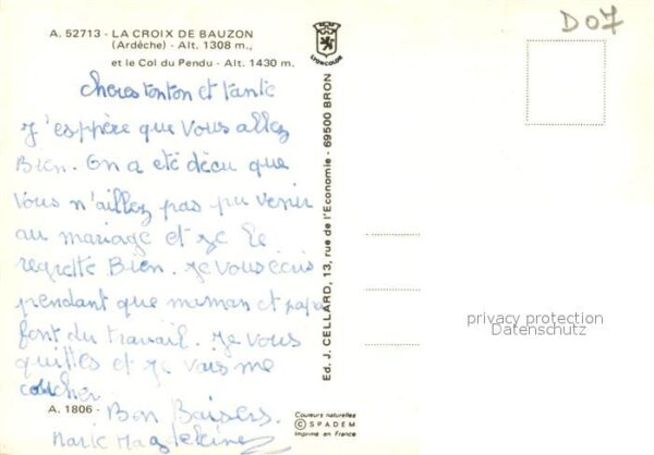 La Croix de Bauzon et le Col du Pendu – Bild 2