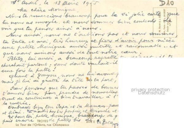 Troyes Aube La Tour de l’Orfevre rue Champeaux – Bild 2