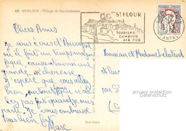 Saint-Flour Cantal Village de Sainte Christine – Bild 2