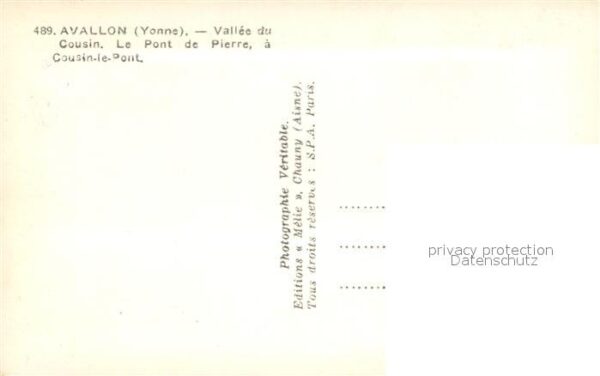Avallon Vallee du Cousin Le Pont de Pierre a Co – Bild 2