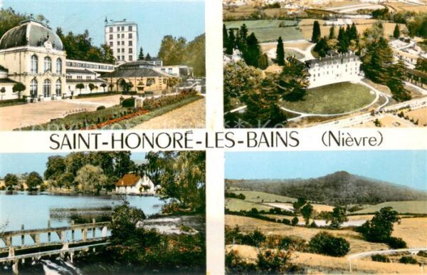 Saint-Honore-les-Bains Vue d_ensemble