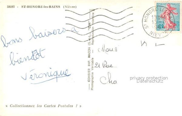 Saint-Honore-les-Bains Vue d_ensemble – Bild 2