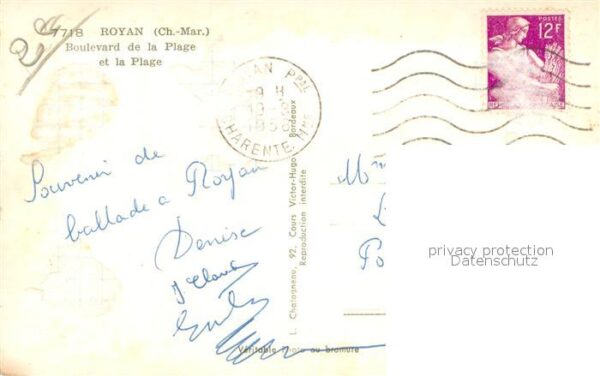 Royan 17 Boulevard de la Plage et la Plage – Bild 2