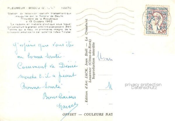 Pleumeur-Bodou Station de Telecommunications – Bild 2