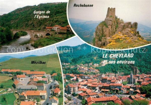 Le Cheylard et ses environs Gorges de l’Eyrieux Roc