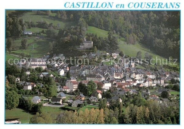 Castillon-en-Couserans Vue aerienne