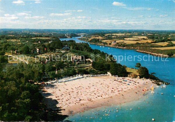 Port Manech en Nevez la Plage et l’Aven Vue aerienne
