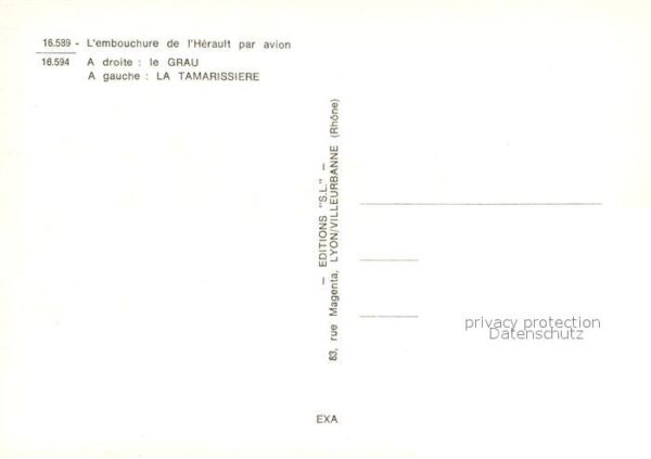 Le Grau d Agde Vue aerienne et La Tamarissiere – Bild 2