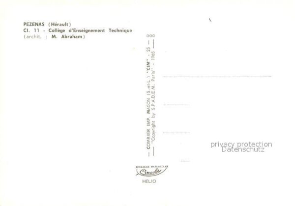 Pezenas College d’Enseignement Technique – Bild 2
