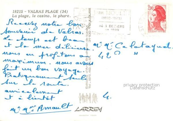 Valras-Plage La plage Le casino Le phare – Bild 2