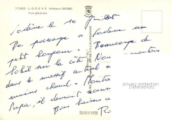 Lodeve Vue generale aerienne – Bild 2