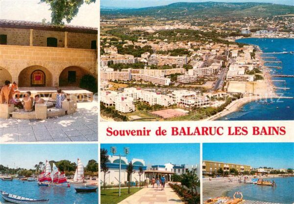 Balaruc-les-Bains Station Thermale et climatique Vue aeri