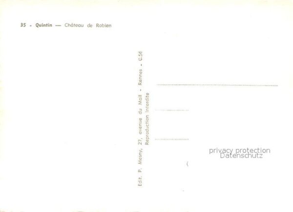 Quintin Chateau de Robien – Bild 2