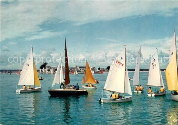 Loctudy Regates devant le port