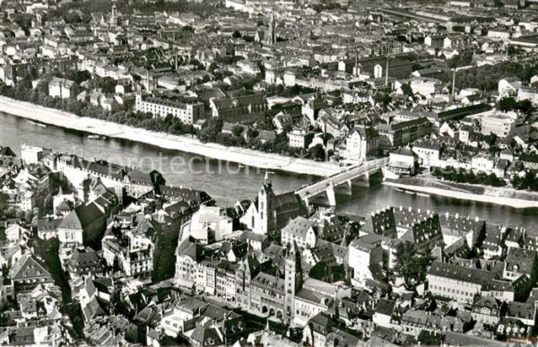 Basel BS Fliegeraufnahme