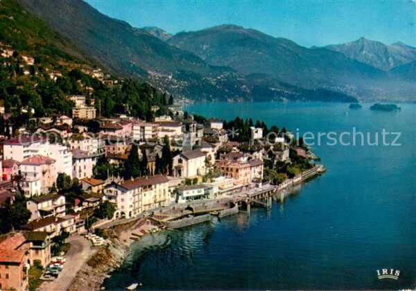 Brissago Lago Maggiore Fliegeraufnahme