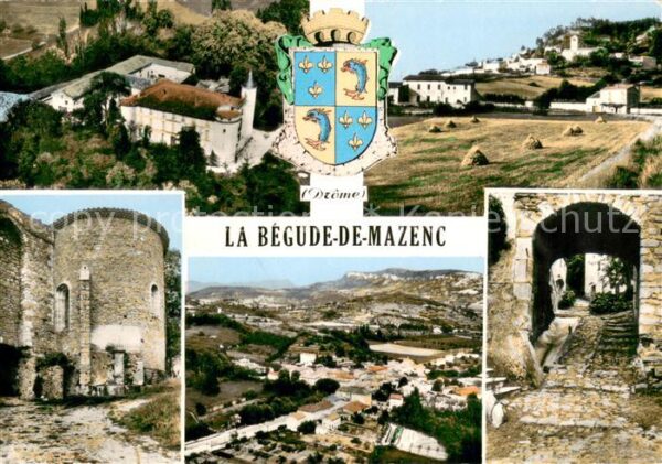 La Begude-de-Mazenc Vue partielle Vue aerienne