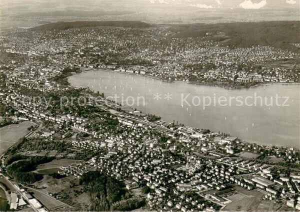 Zuerich ZH Fliegeraufnahme