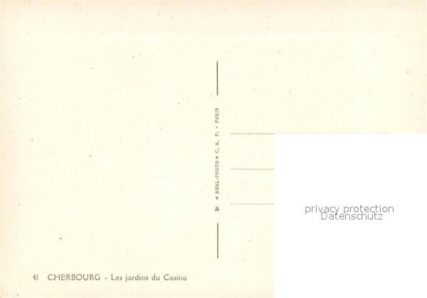 Cherbourg Les jardins du Casino – Bild 2