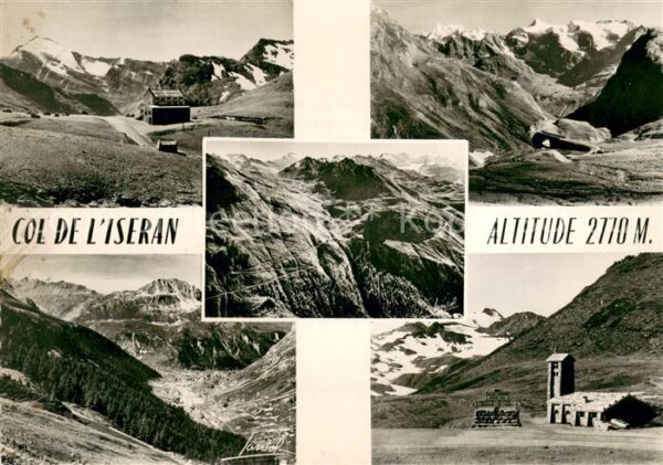 Col de l Iseran Gebirgspass Alpen Berghotel Alpenpanora
