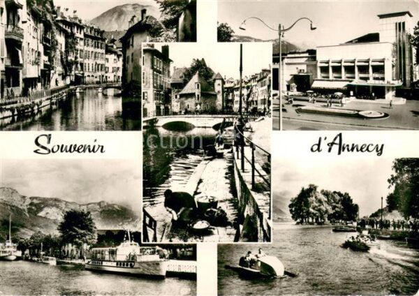 Annecy Haute-Savoie Le Thiou Casino Théâtre Palais de L_Isl