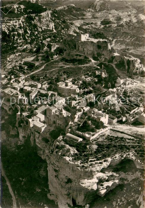 Les Baux-de-Provence Vue aérienne sur le village