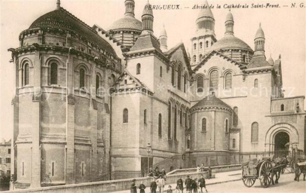 Perigueux Abside de la Cathedrale Saint Front